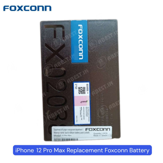 REPLACEMENT FOR IPHONE 12 PRO MAX FOXCONN BATTERY